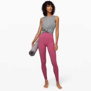 Lululemon Time to Restore Tank Heathered Dune